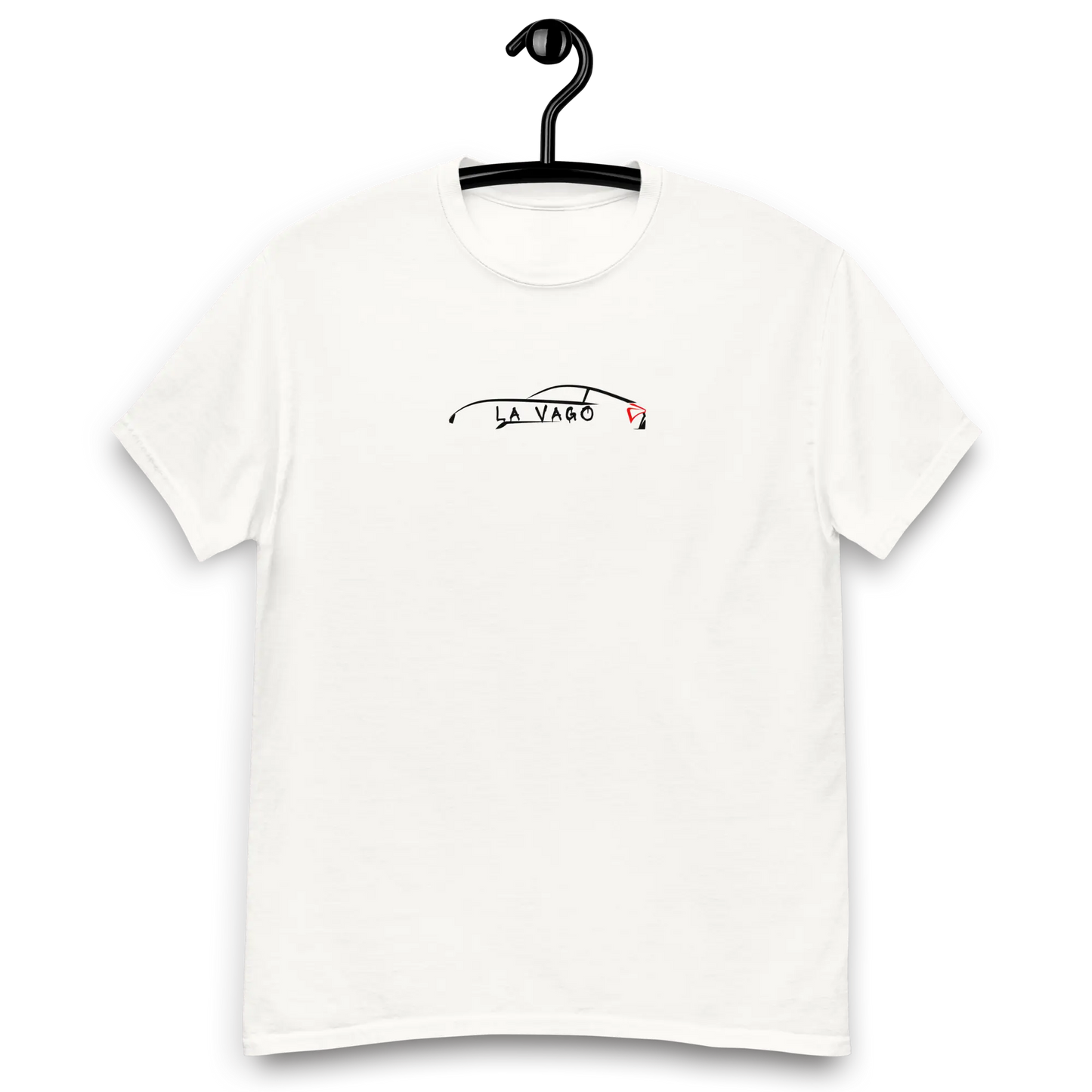 T-shirt Ford GT40 – Voiture de course mythique des 24 Heures du Mans, dispo S à 2XL + livraison offertes dès 50€ d'achats en noir et blanc