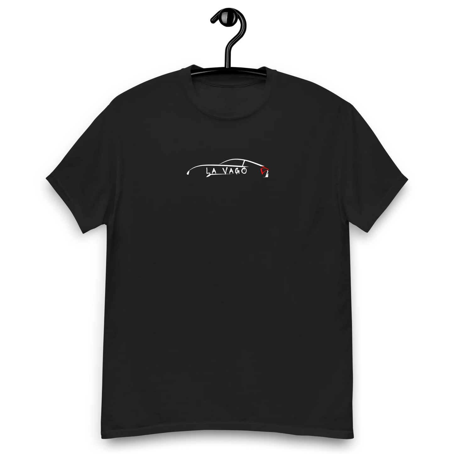 T-shirt Ford GT40 – Voiture de course mythique des 24 Heures du Mans, dispo S à 2XL + livraison offertes dès 50€ d'achats en noir et blanc
