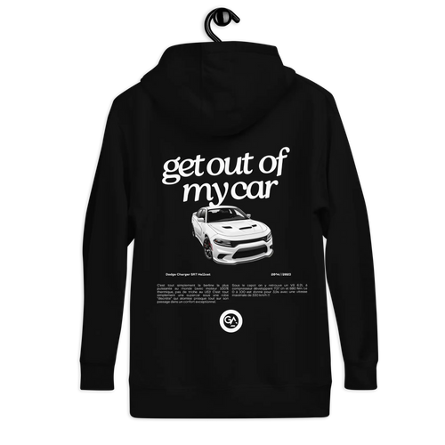 Sweat Dodge Charger La Vago – Muscle car US, tailles S à 2XL, disponible en noir et blanc - Livraison offerte